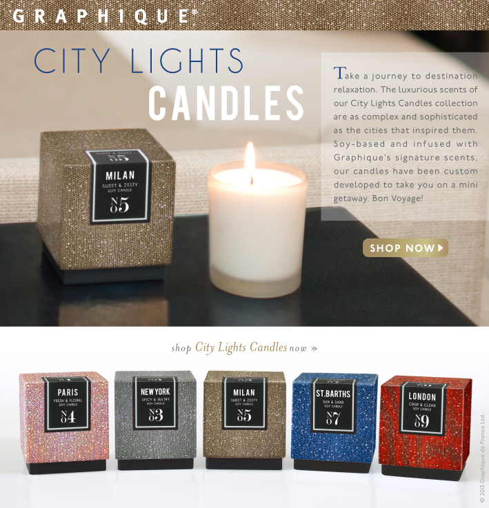 citylights candles email marketing campaign