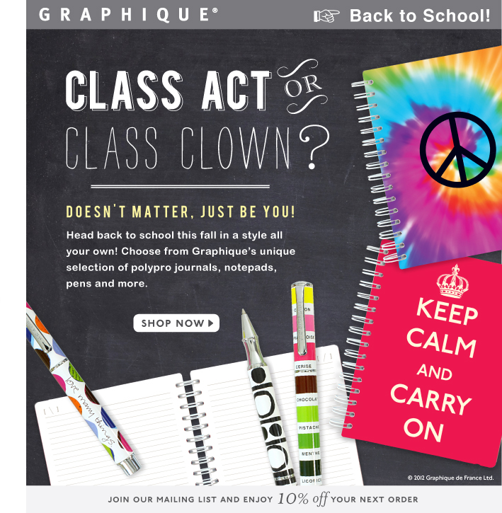 back to school email marketing campaign