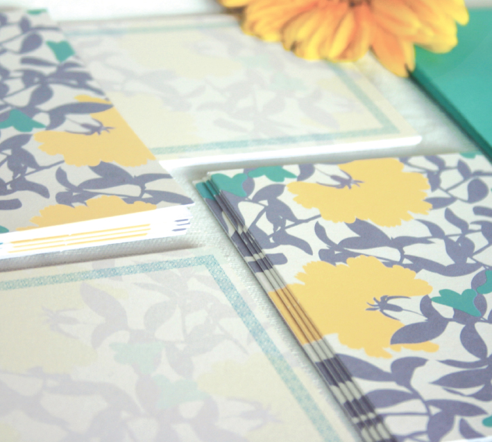 botanical modern stationery collection