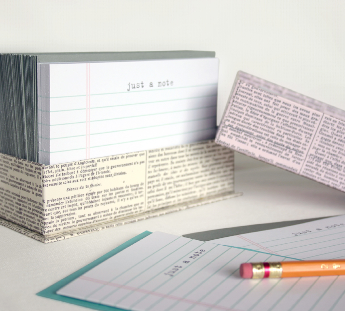 just a note: stationery collection