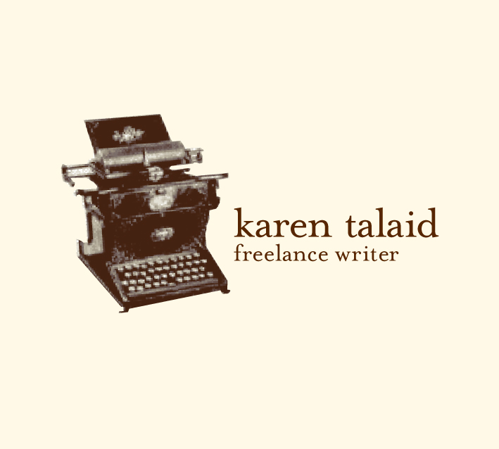 Karen Talaid freelance writer logo